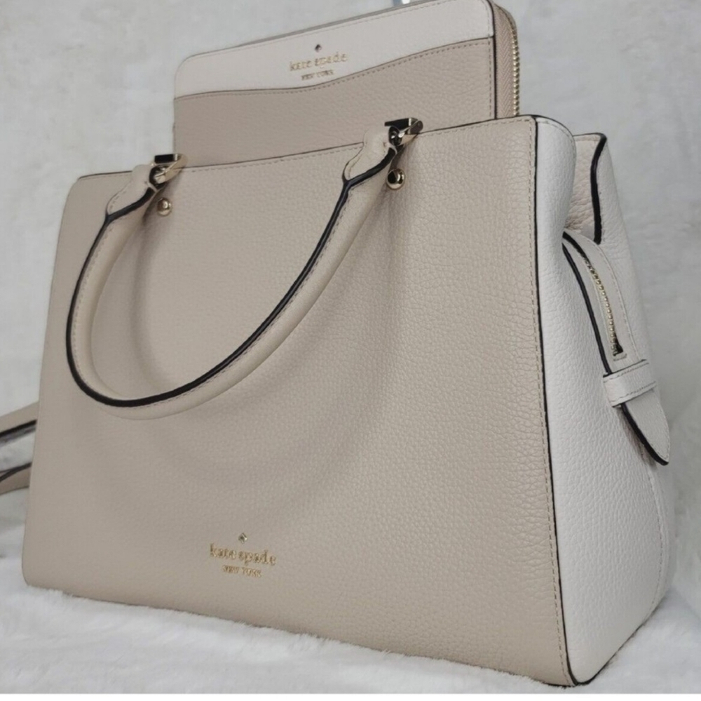 Kate Spade 2 PCS SET Convertible Satchel Purse Bag + Wallet NWT
